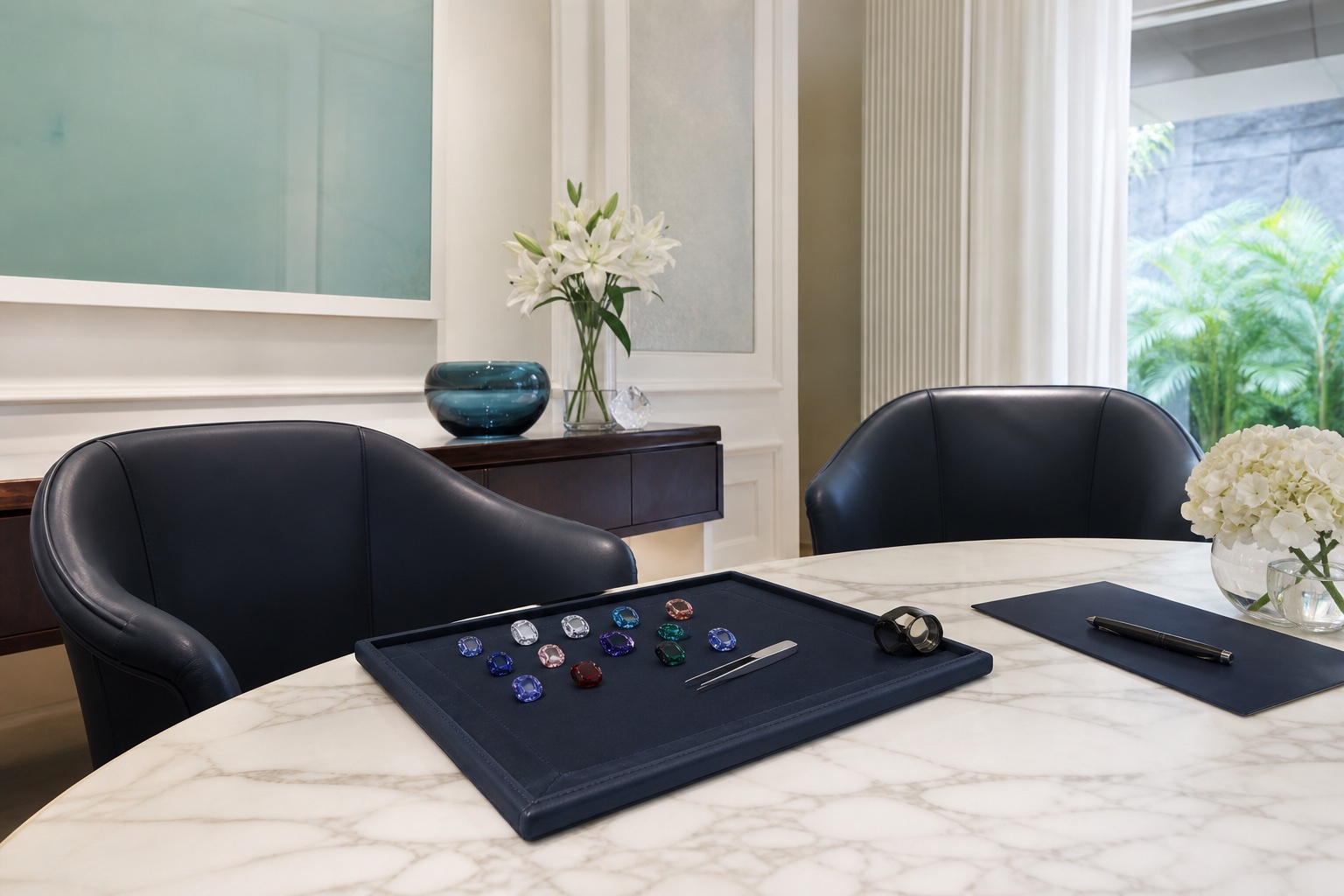Private gemstone consultation